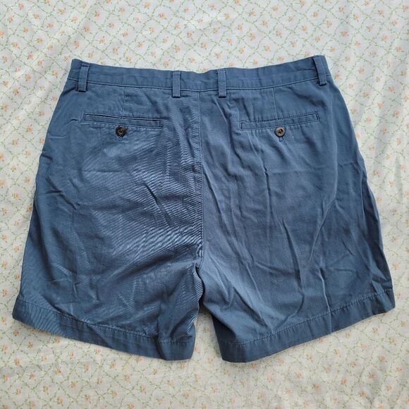 Amazon Essentials Size 36 Men's Blue Classic-Fit 9" Comfort Stretch Chino Short - Picture 7 of 9